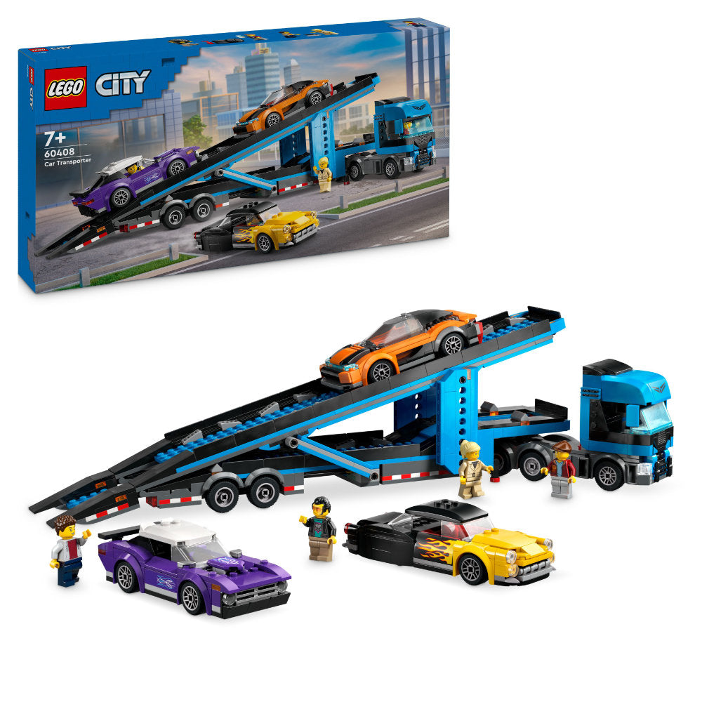 LEGO® | 60408 | Autotransporter mit Sportwagen