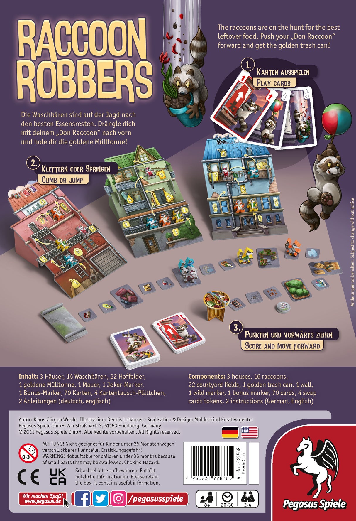Pegasus Spiele | Raccoon Robbers