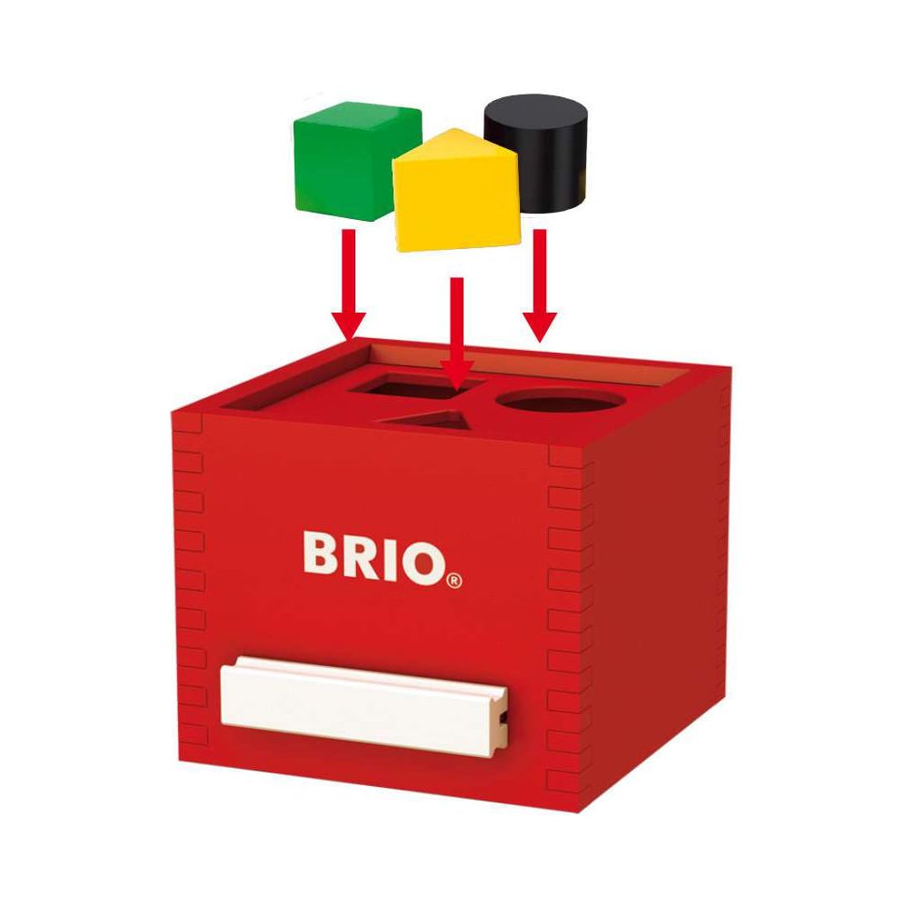 BRIO | Rote Sortier-Box