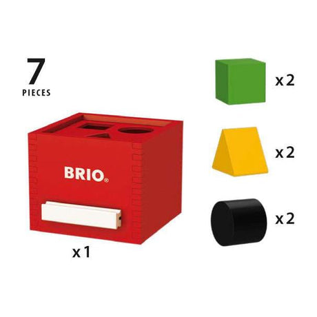 BRIO | Rote Sortier-Box