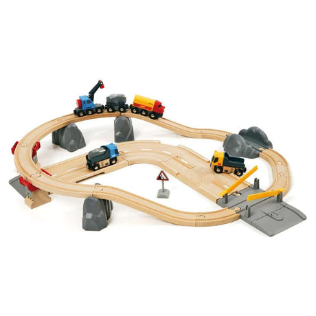 BRIO | BRIO Straßen & Schienen Steinverlade Set