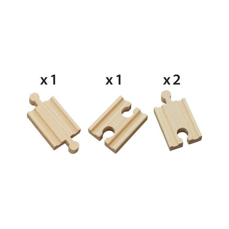 BRIO | 1/4 Gerade Gleise (A2,B2,C2)