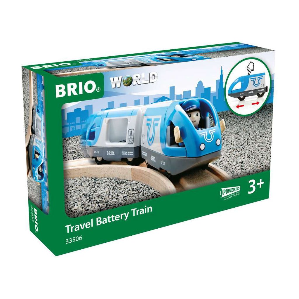 BRIO | Blauer Reisezug (Batteriebetrieb)