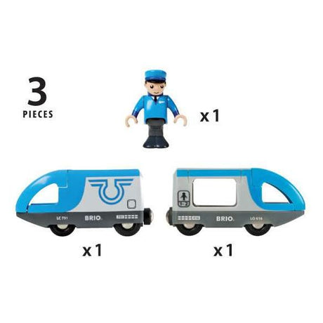 BRIO | Blauer Reisezug (Batteriebetrieb)