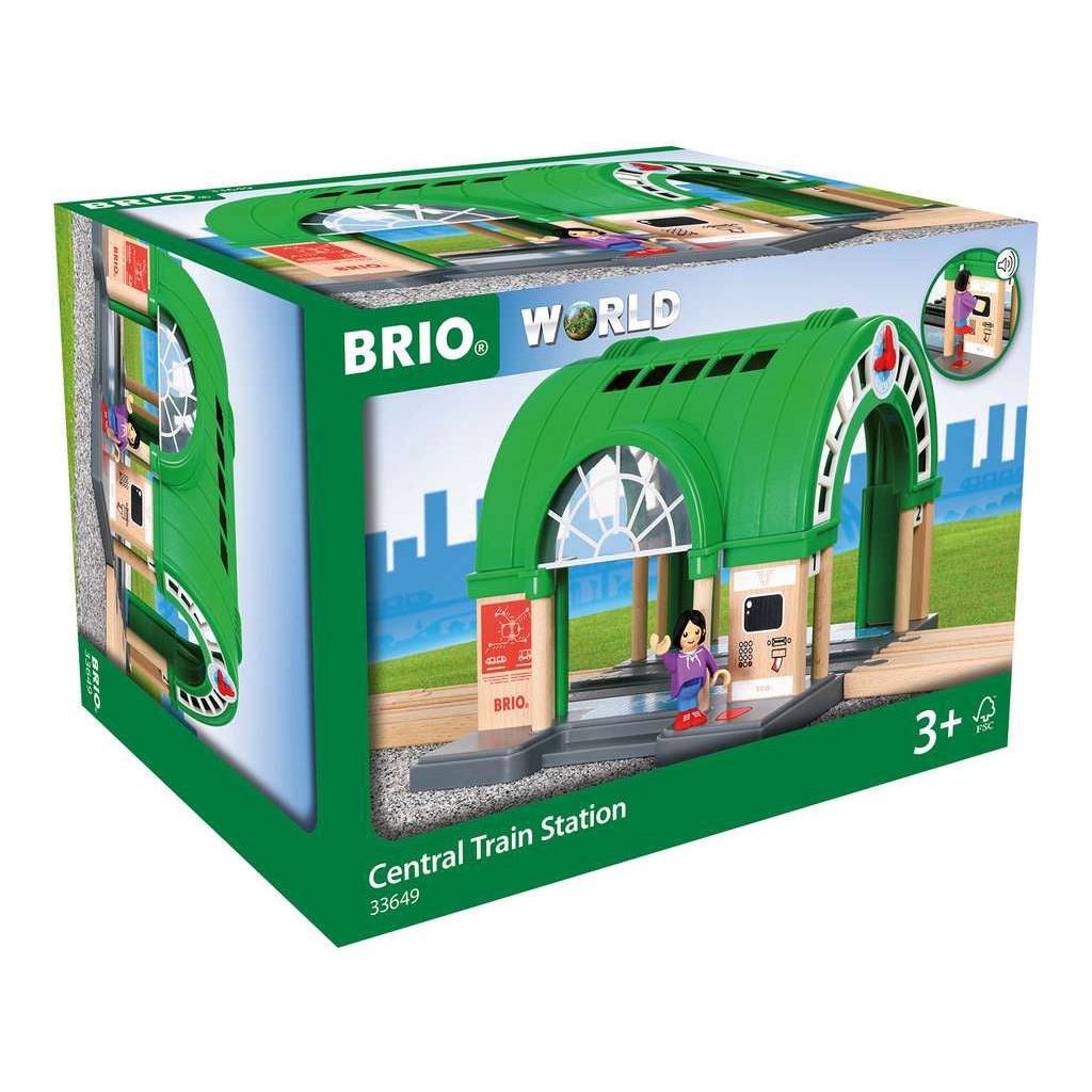 BRIO | Großer Hauptbahnhof mit Ticketautomat
