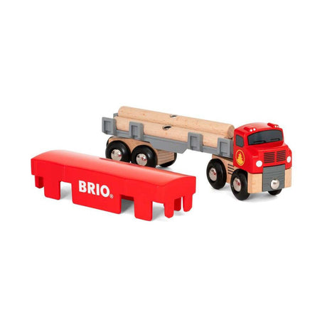 BRIO | Holztransporter mit Magnetladung