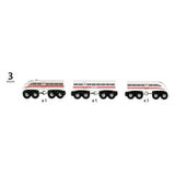 BRIO | Schnellzug mit Sound, Holz,3teilig
