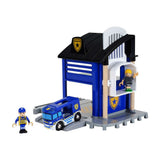 BRIO | Polizeistation mit Einsatzfahrzeug