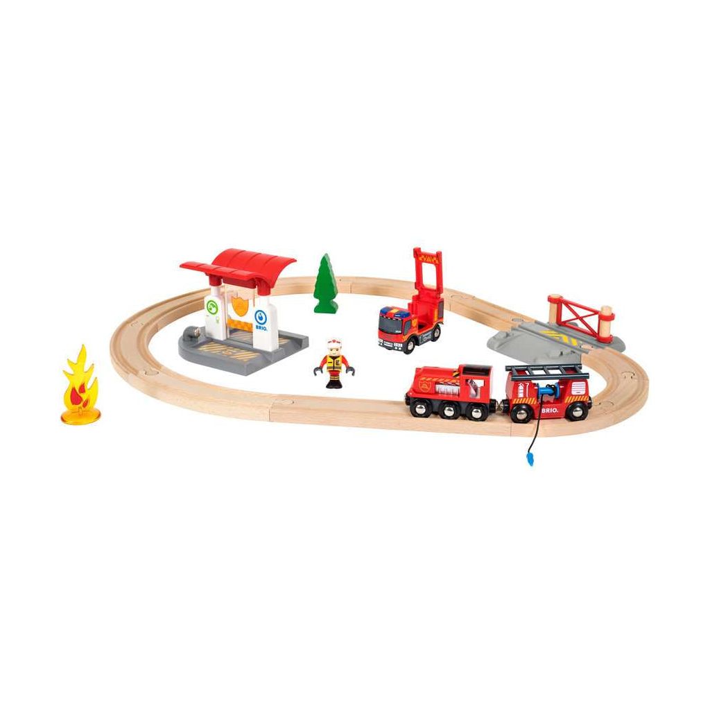 BRIO | BRIO Bahn Feuerwehr Set