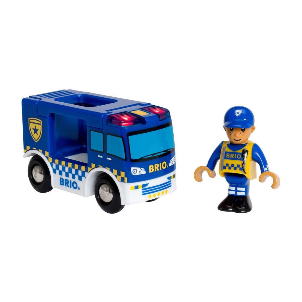 BRIO | Polizeiwagen mit Licht und Sound