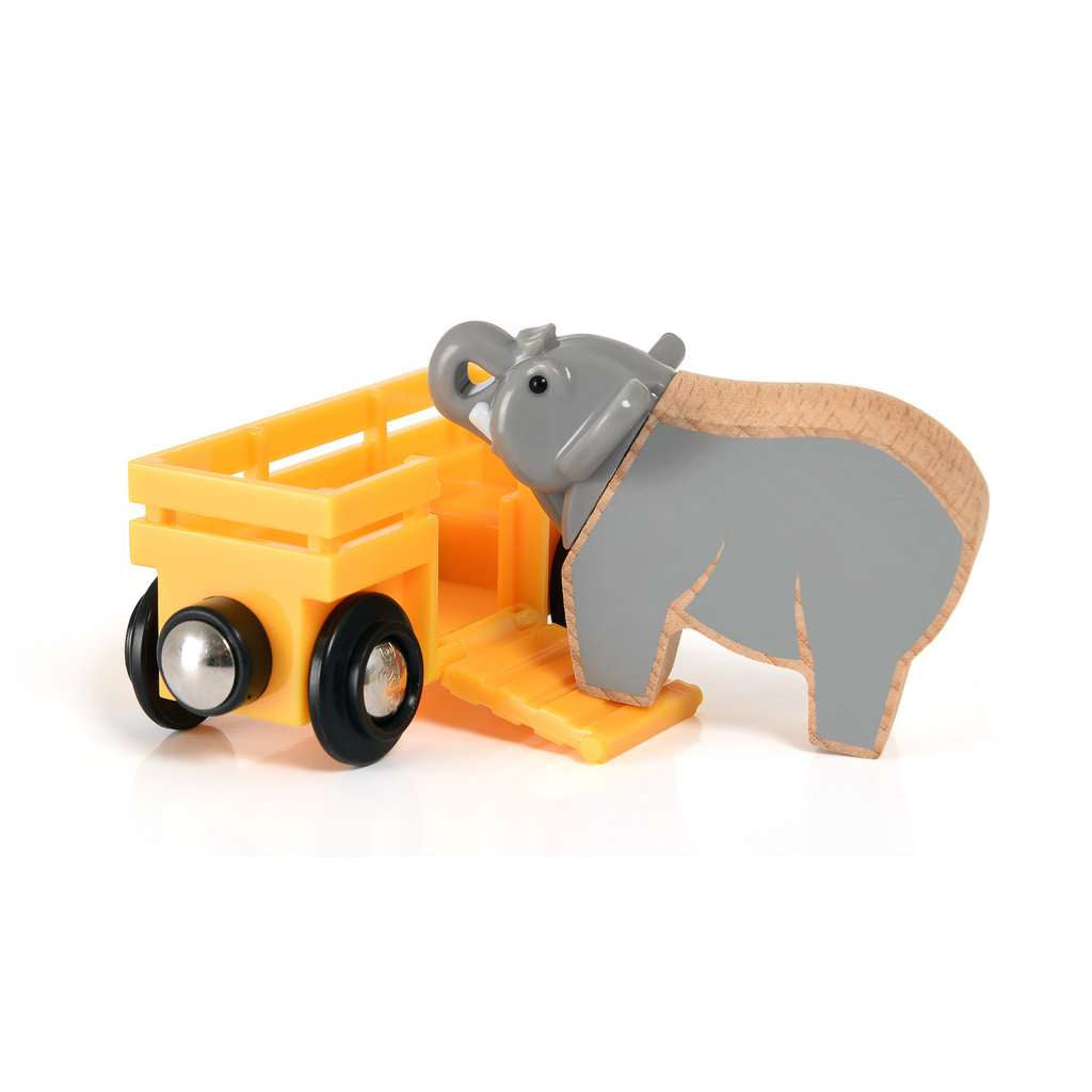 BRIO | Tierwaggon Elefant