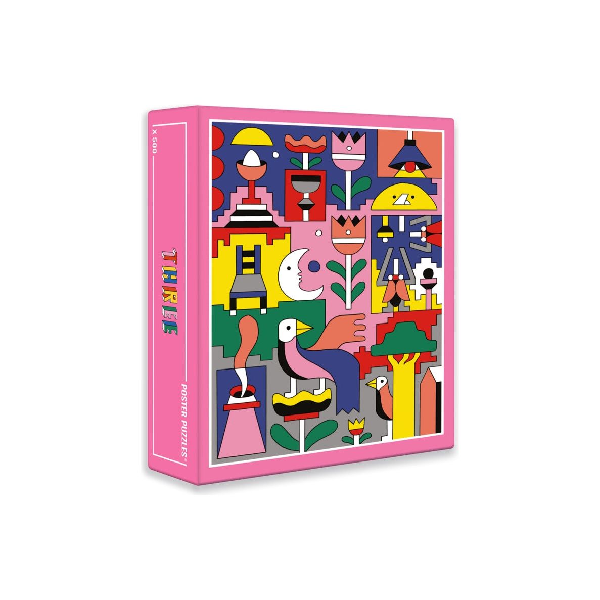 Cloudberries | Triptychon | Puzzle - Box | 3 x 500 Teile