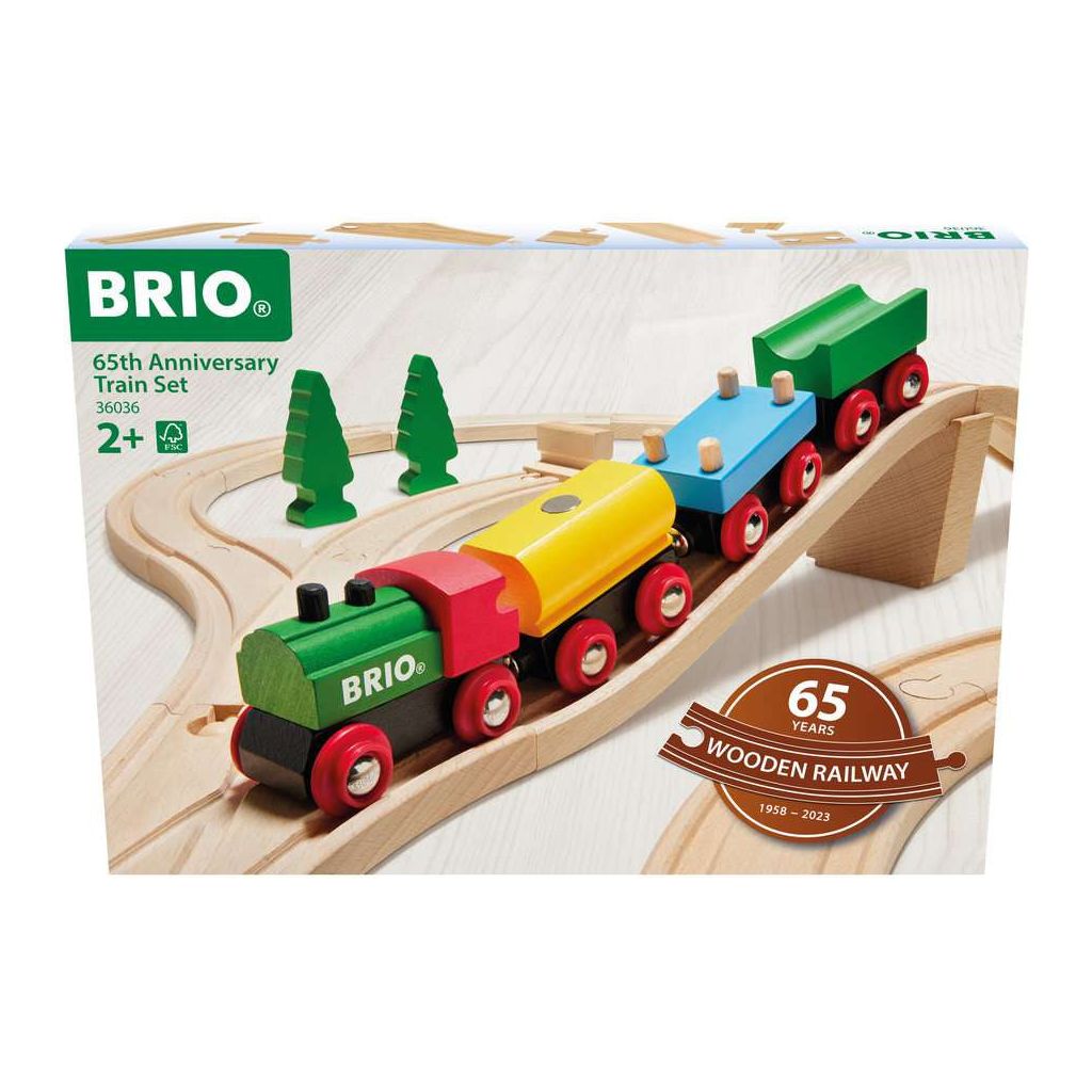 BRIO | BRIO 65 Jahre Holzeisenbahn Jubiläums-Zugset