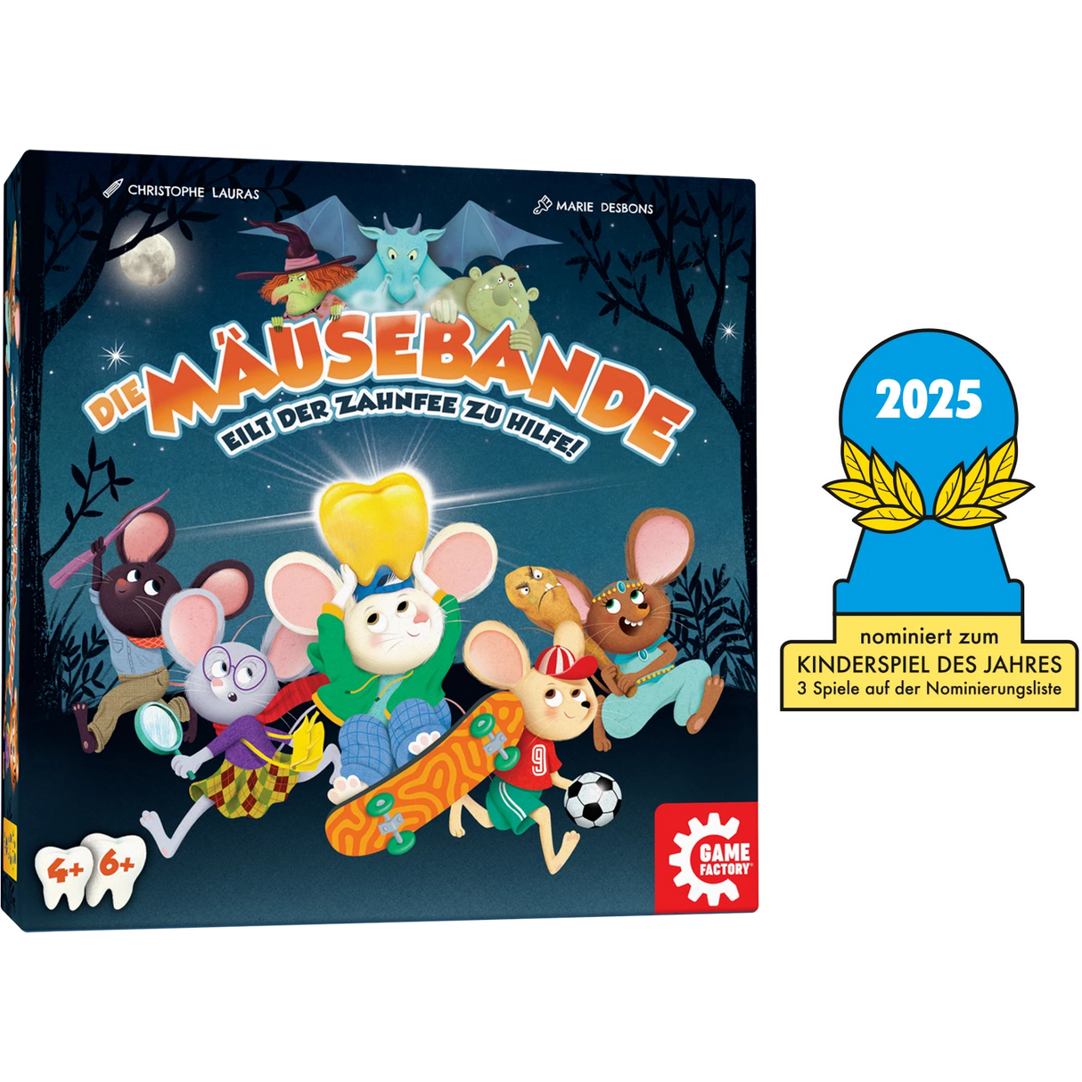 Die Mäusebande | Gamefactory | nominiert um "Kinderspiel des Jahres 2025"