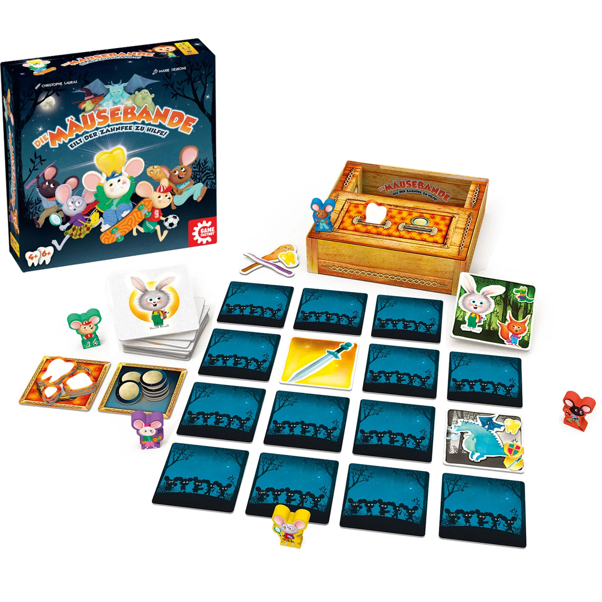 Die Mäusebande | Gamefactory | nominiert um "Kinderspiel des Jahres 2025"