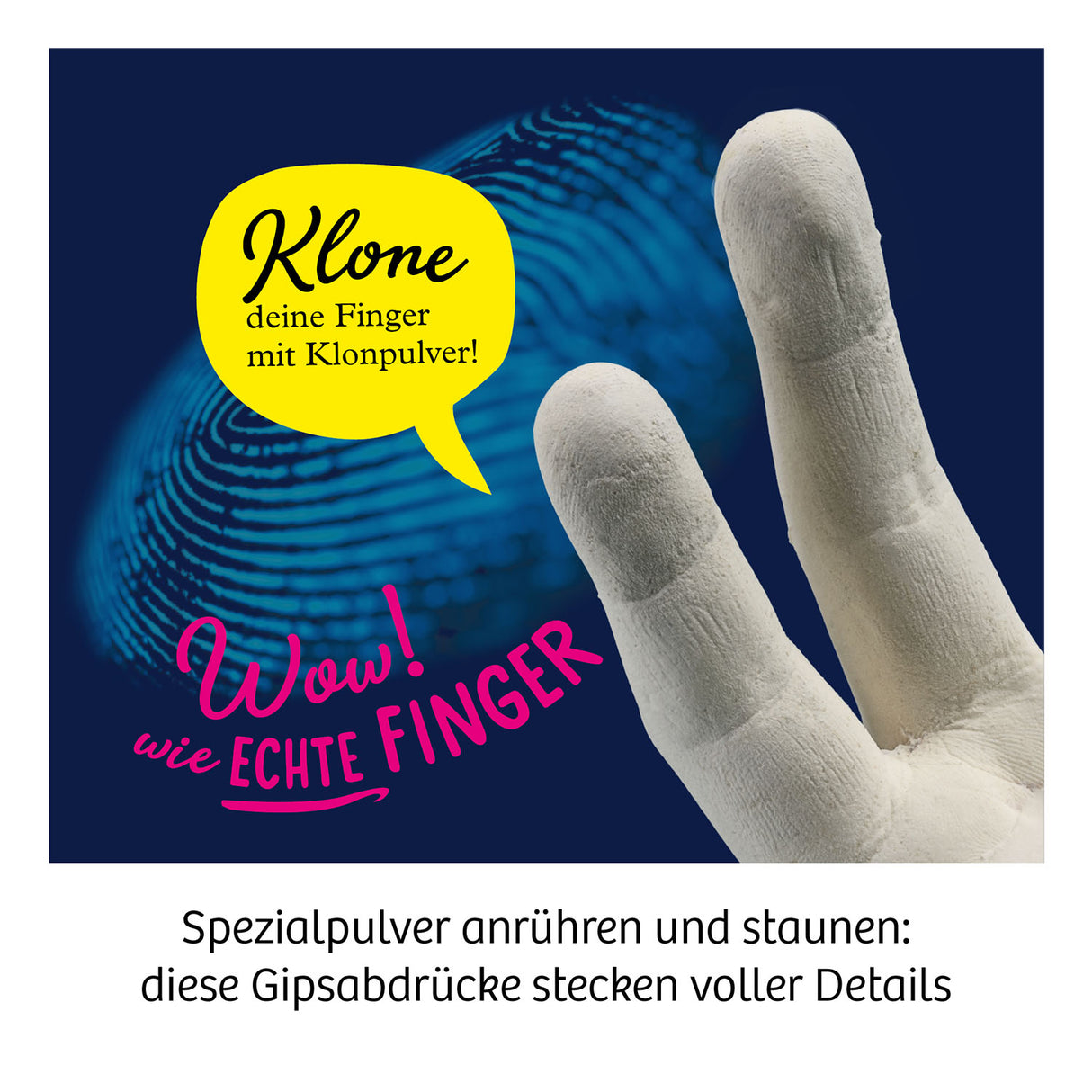 KOSMOS | Fun Science 3D-Fingerabdrücke