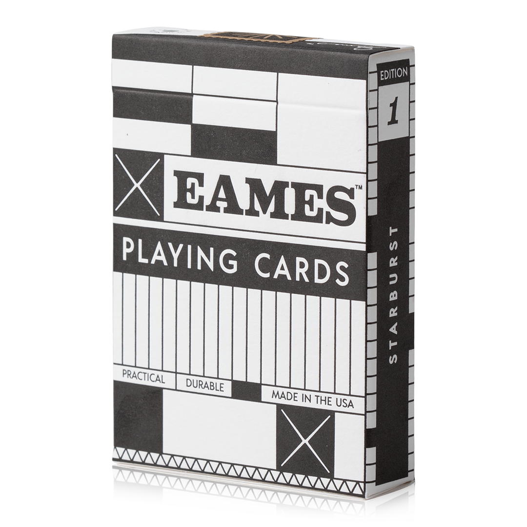 Art of Play | Spielkarten | Eames „Starburst“ Black Edition