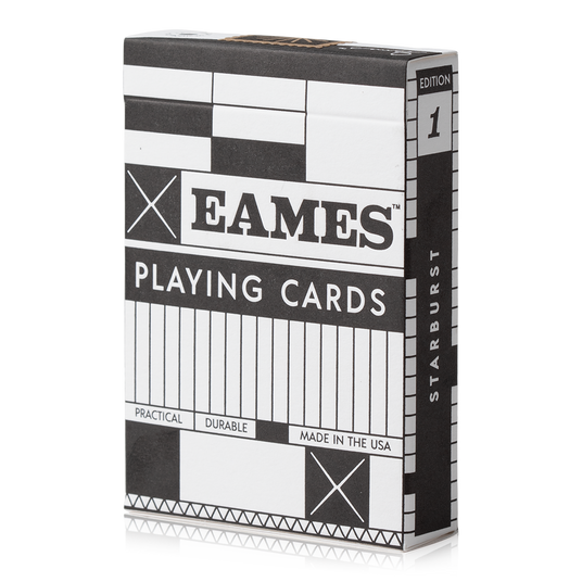 Art of Play | Spielkarten | Eames „Starburst“ Black Edition