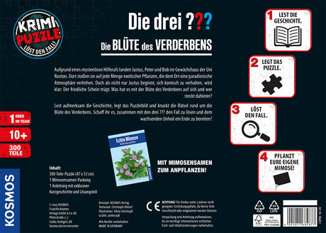 KOSMOS | Krimi-Puzzle: Die drei ??? - Die Blüte des Verderbens