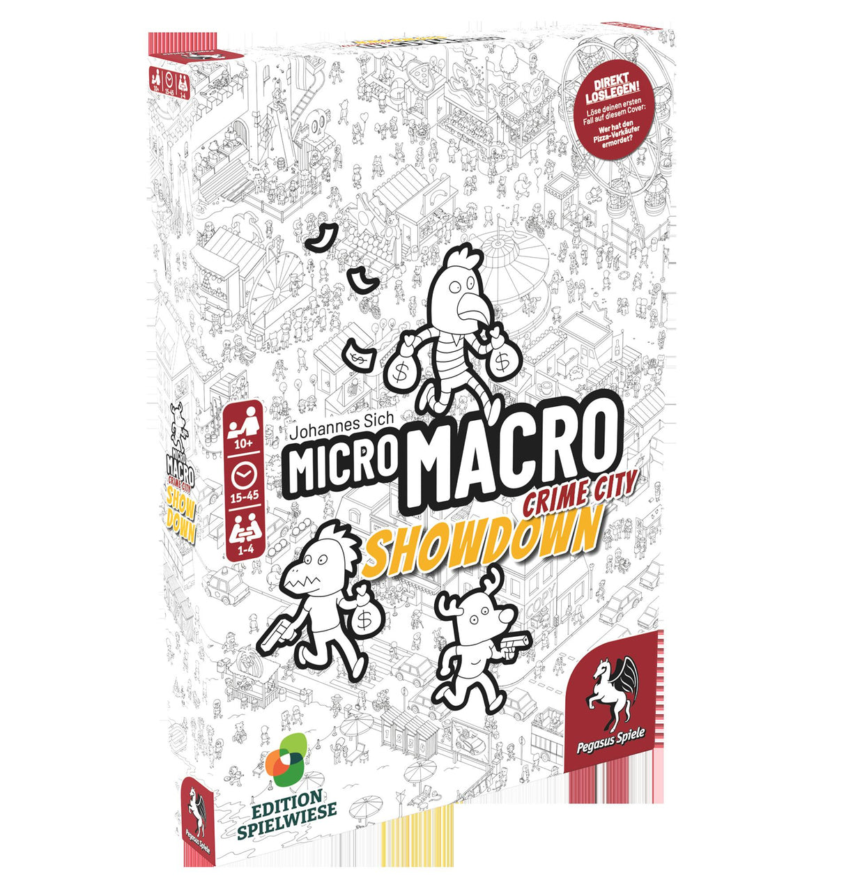 Pegasus Spiele | MicroMacro: Crime City 4 – Showdown (Edition Spielwiese)