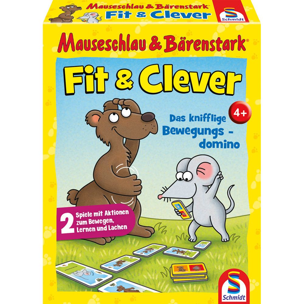 Schmidt Spiele | Mauseschlau & Bärenstark, Fit & Clever