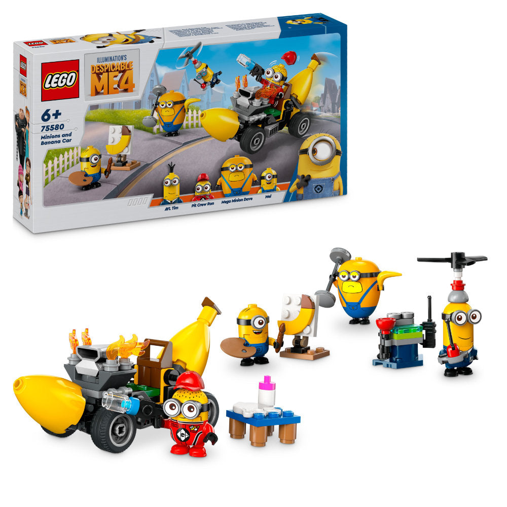 LEGO® | 75580 | Minions und das Bananen Auto