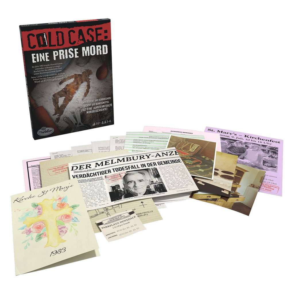 ThinkFun | Cold Case: Eine Prise Mord