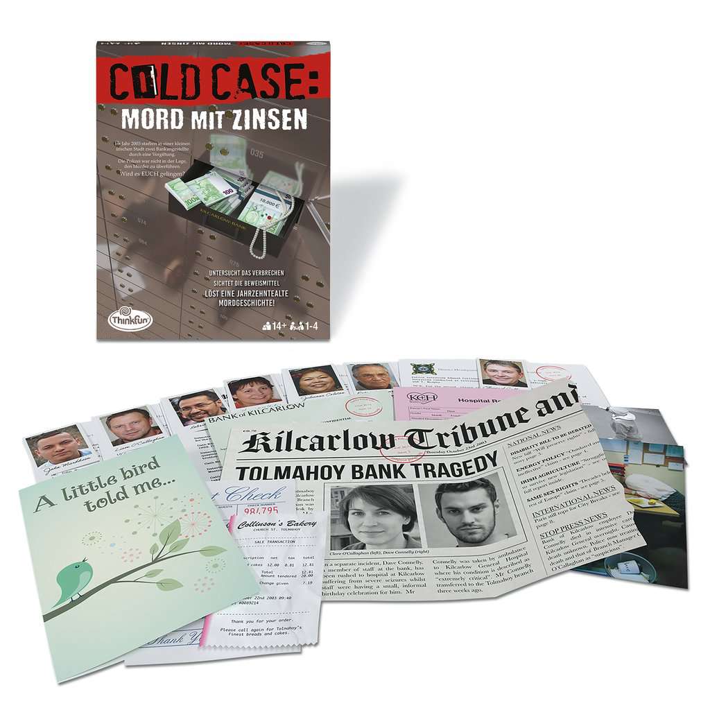 ThinkFun | ColdCase: Mord mit Zinsen