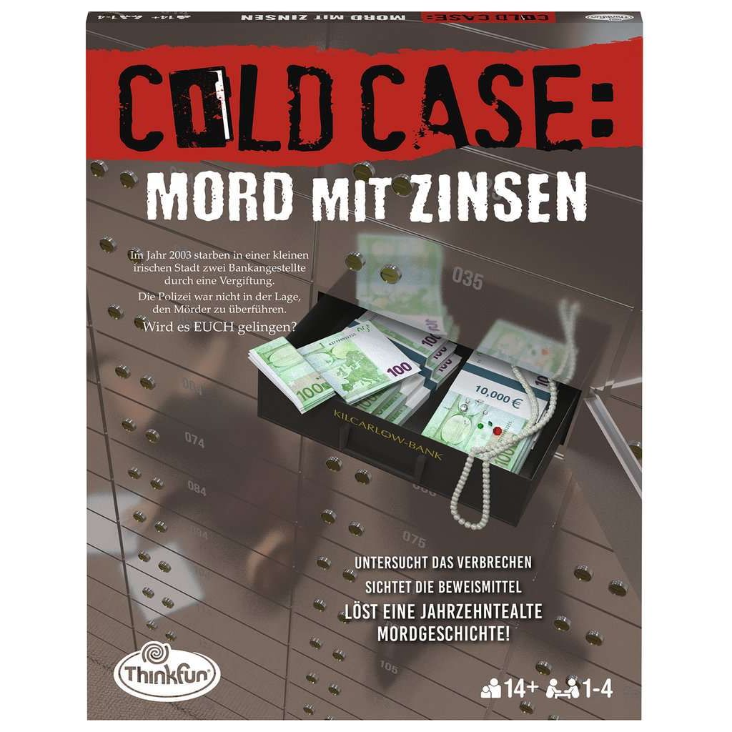 ThinkFun | ColdCase: Mord mit Zinsen
