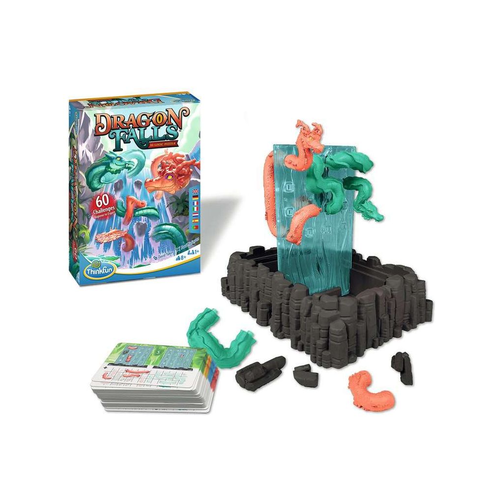 ThinkFun | Dragon Falls 3D Logikspiel