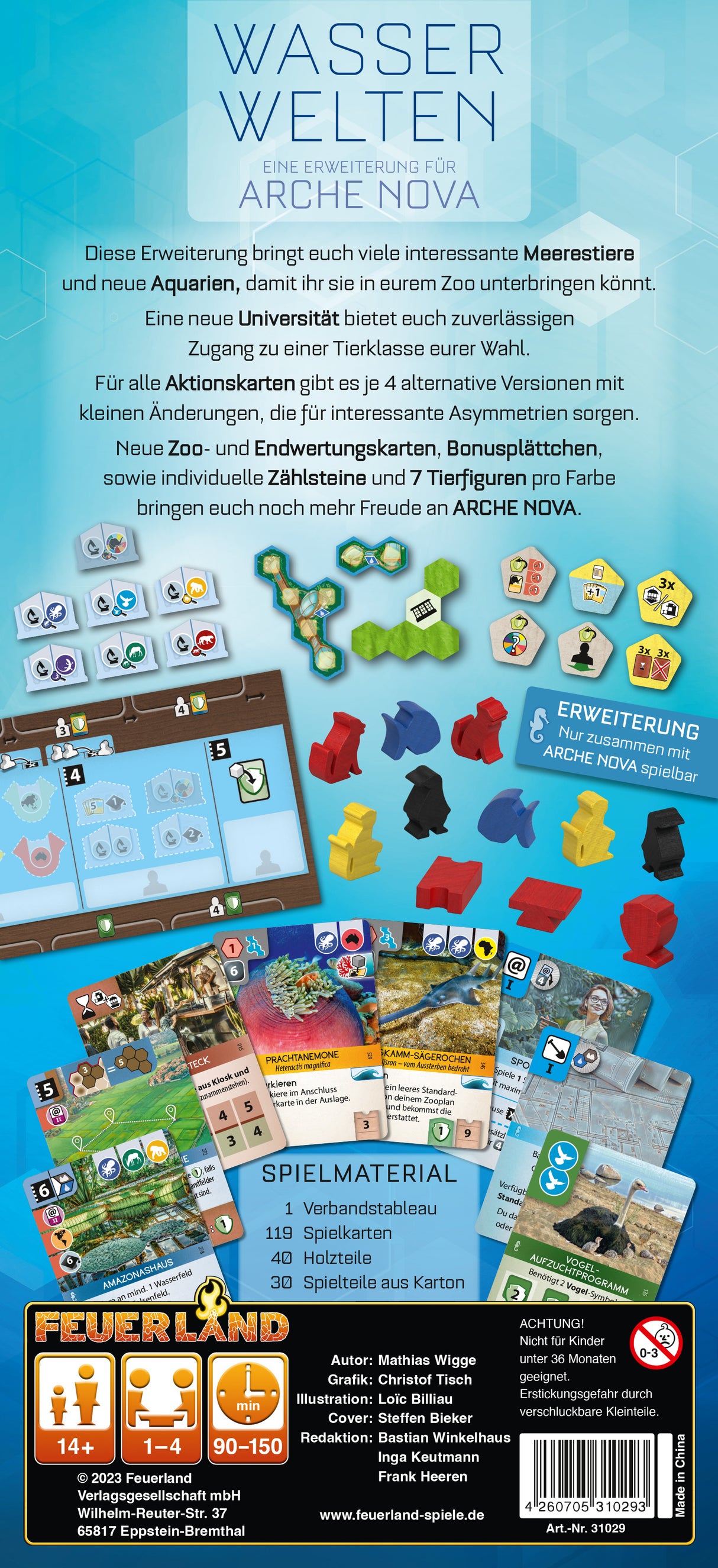 Feuerland | Arche Nova: Wasserwelten [Erweiterung]