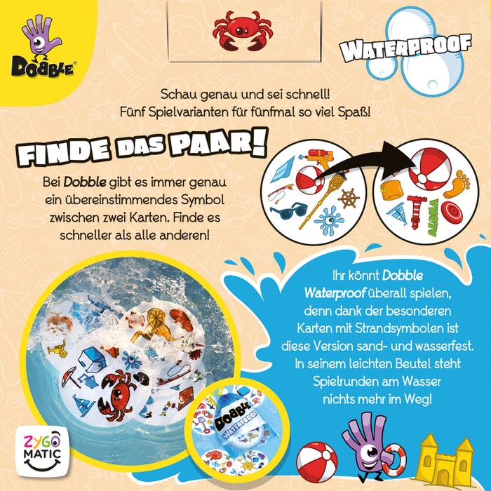 Zygomatic | Dobble Waterproof