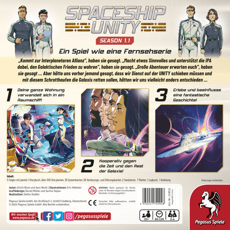 Pegasus Spiele | Spaceship Unity – Season 1.1
