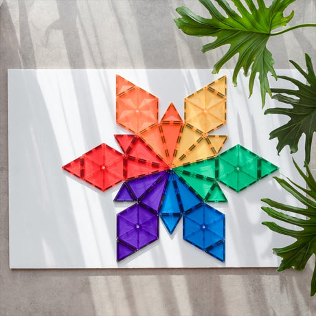 Connetix Magnetbausteine | Rainbow | Geometry Pack | 30 Teile
