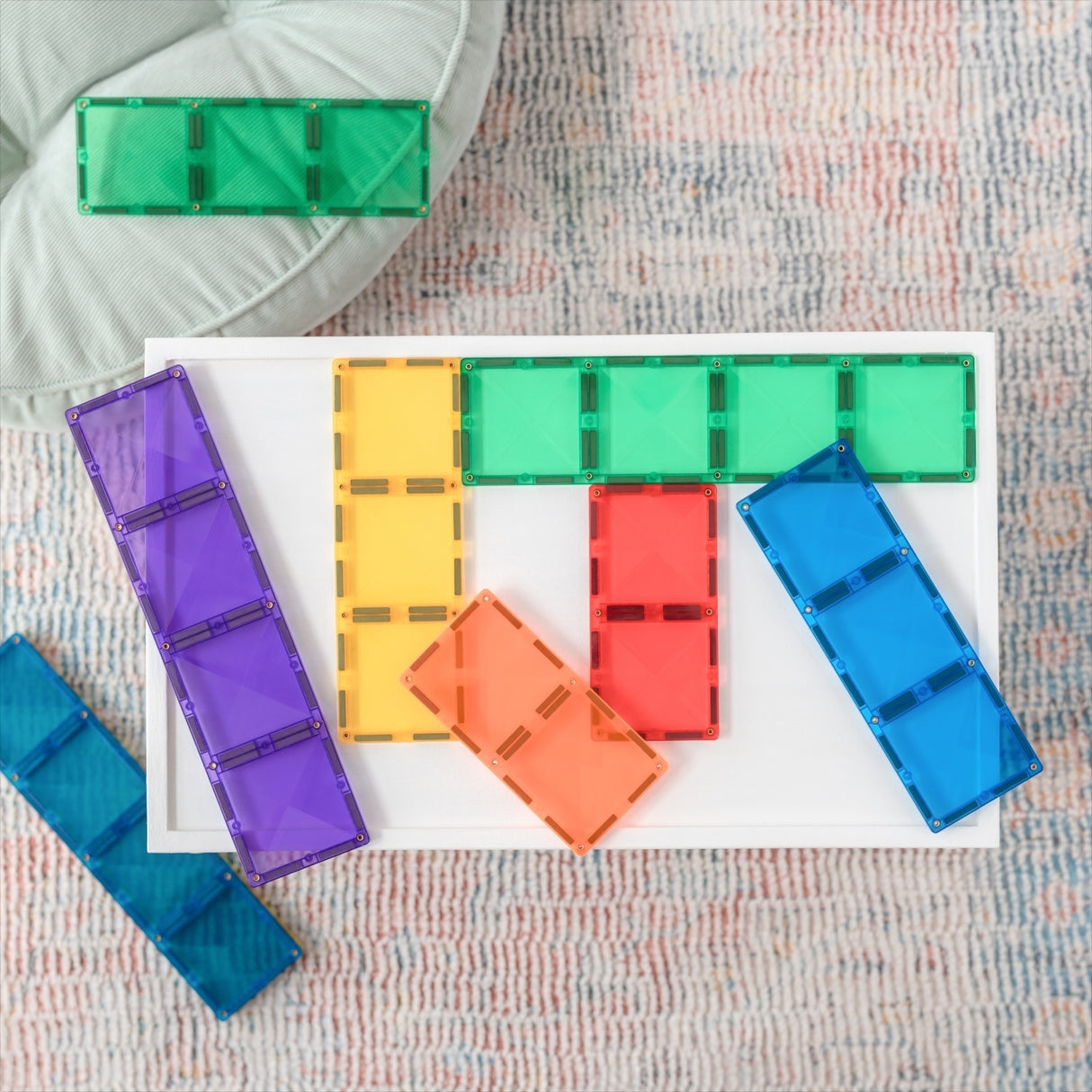 Connetix Magnetbausteine | Rainbow | Rectangle Pack | 18 Teile