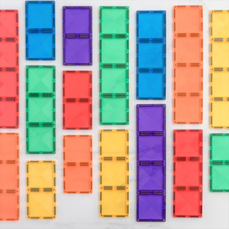 Connetix Magnetbausteine | Rainbow | Rectangle Pack | 18 Teile