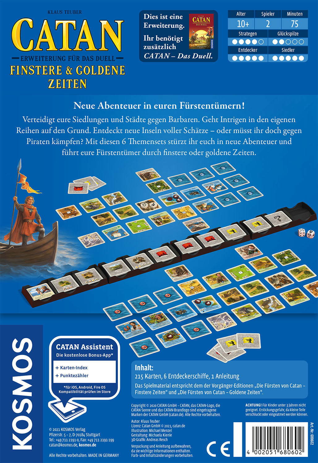 KOSMOS | Catan - Das Duell - Erweiterung