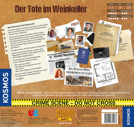 KOSMOS | Murder Mystery Case File Der Tote im Weinkeller