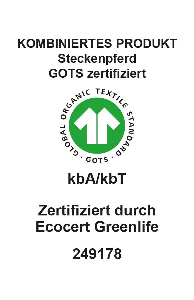 Pat & Patty - Bio Öko Kinder Steckenpferd "Gandalf"/STEGG-500: Mini