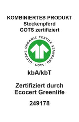 Pat & Patty - Bio Öko Kinder Steckenpferd "Gandalf"/STEGG-500: Mini