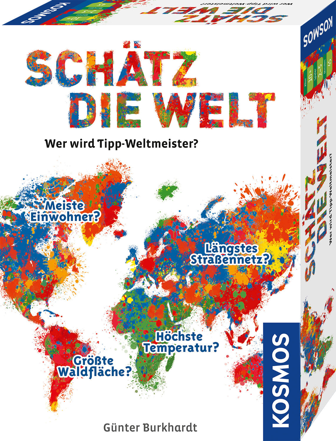 KOSMOS | Schätzspiel | Schätz die Welt