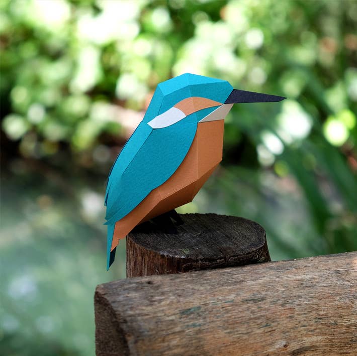 PLEGO - ALCEDO ATTHIS - Eisvogel - Papiervogel
