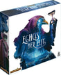 Echos der Zeit Brettspiel Verpackung mit mystischem Vogel und Landschaft