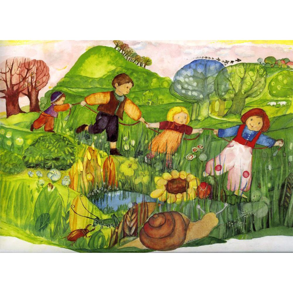 KRAUL | Poster Kinderland 25x38cm