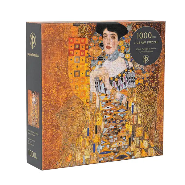 Paperblanks | Puzzle | 1000 Teile | Klimt, Porträt von Adele