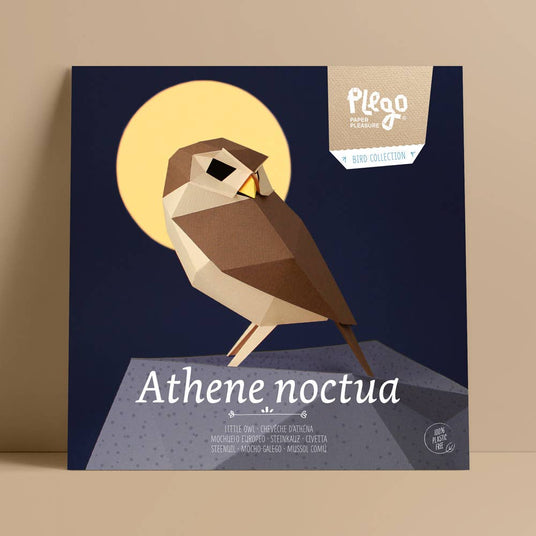 PLEGO - ATHENE NOCTUA - Steinkauz - Eule - Papiervogel