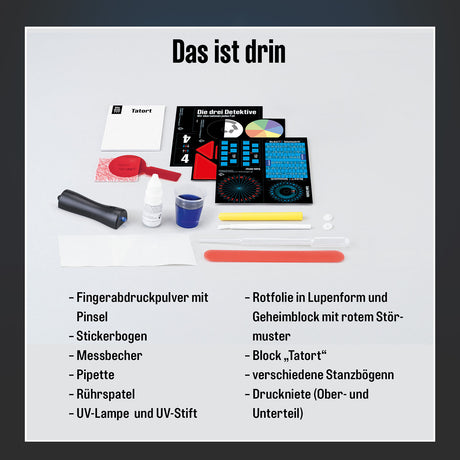 KOSMOS | Die drei ??? Detektiv-Ausrüstung