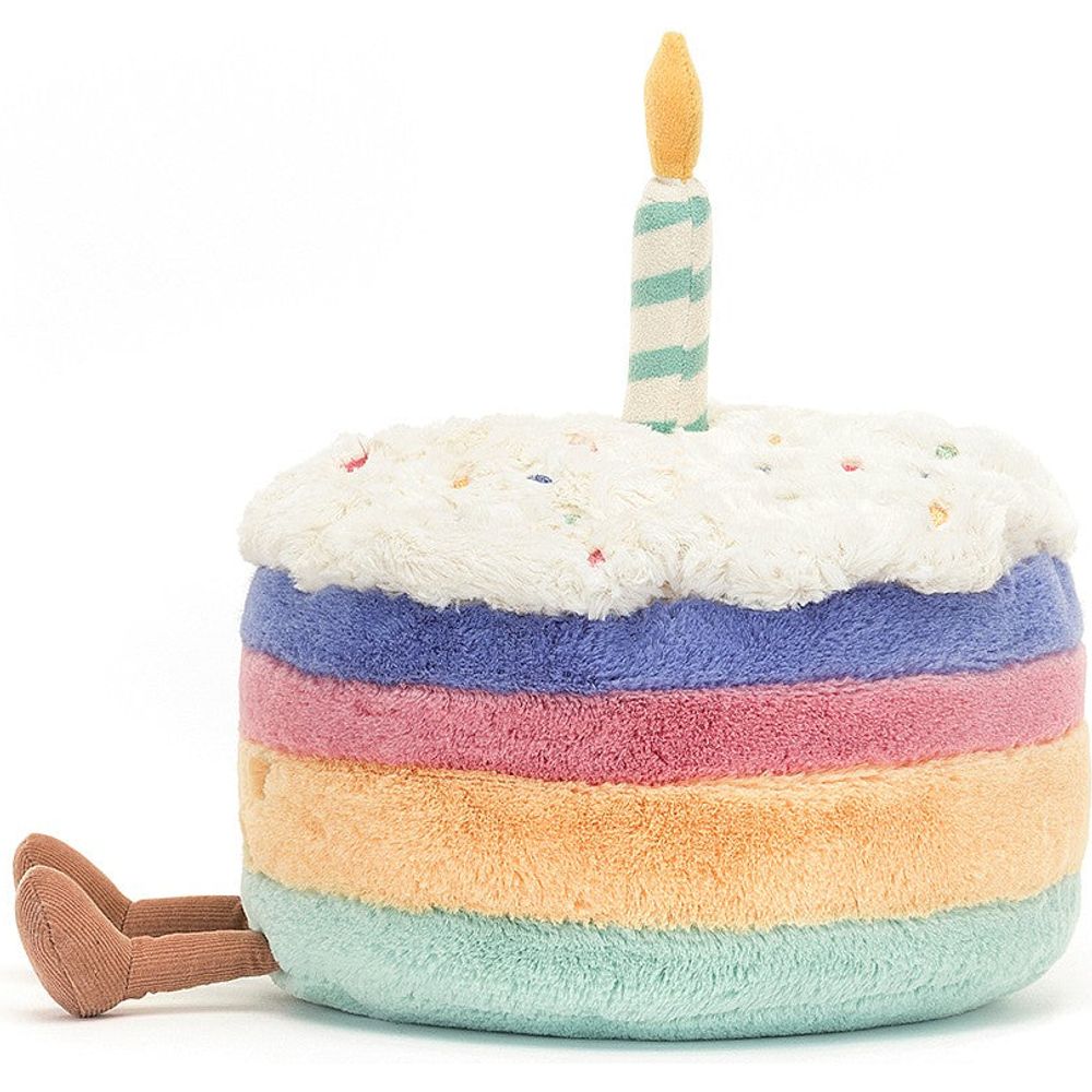 Jellycat | Amuseable Rainbow Birthday Cake Large