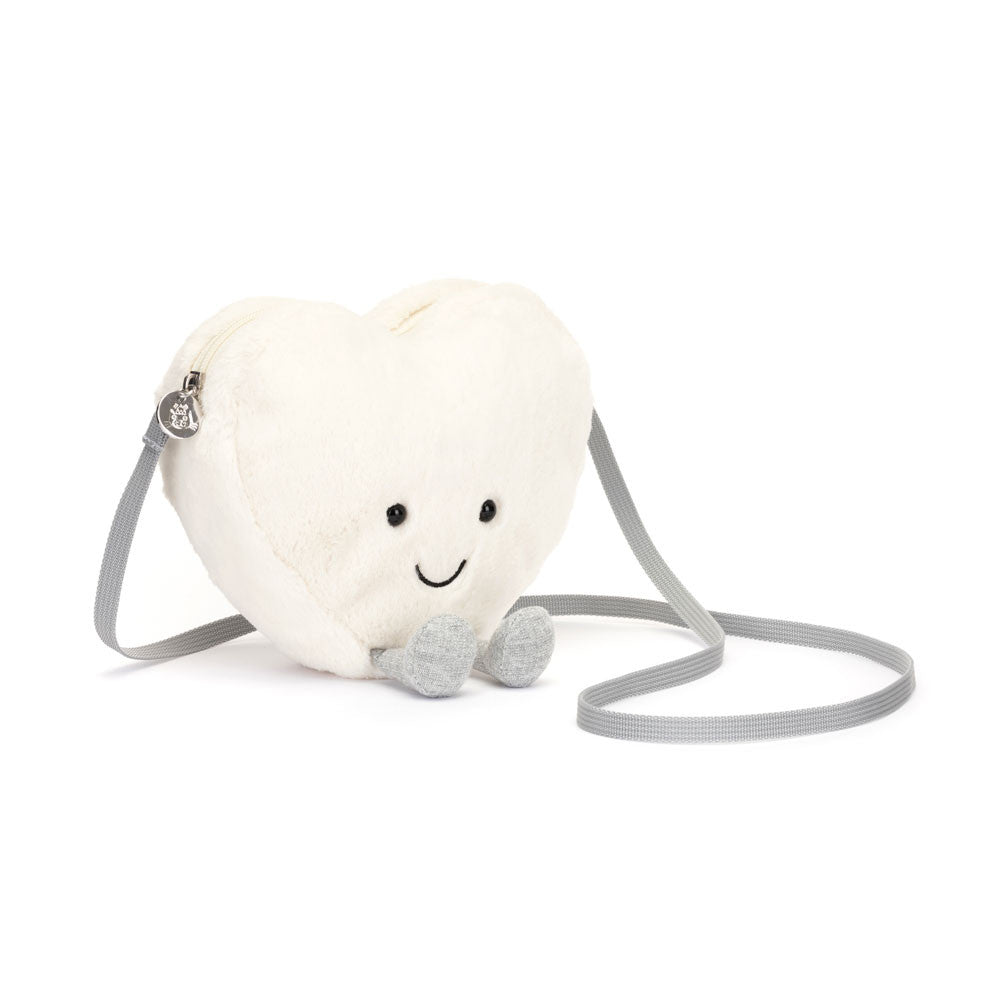 Jellycat | Amuseable Cream Heart Bag