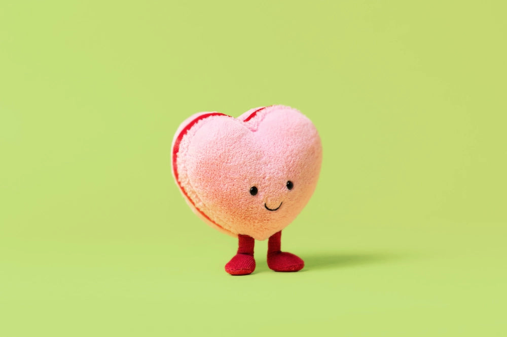 Jellycat | Amuseables Colette Heart Macaron (Pink)